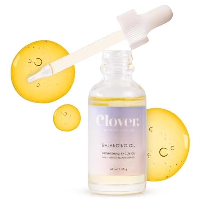 Clover Balancing Oil | Supports Clearer Skin, Promotes a Healthy Complexion, and Enhances Natural Radiance | Cruelty-Free & Vegan Face Oil - 30ml - Image 1