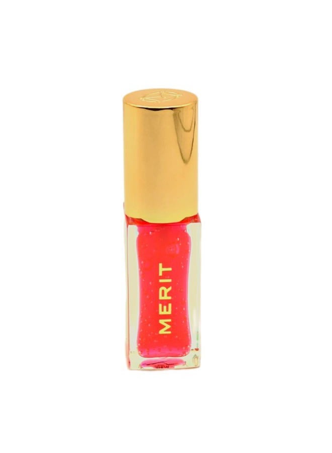 MERIT Shade Slick Gelée Sheer Tinted Lip Oil Les Deux - Image 1
