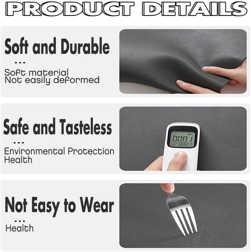 Clefairy Super Absorbent Washing Machine Covers Washable Coffee Machine Mat Dust-proof Pad for Refrigerator Kitchen Dishes Drying Mat-60*60CM - Image 4