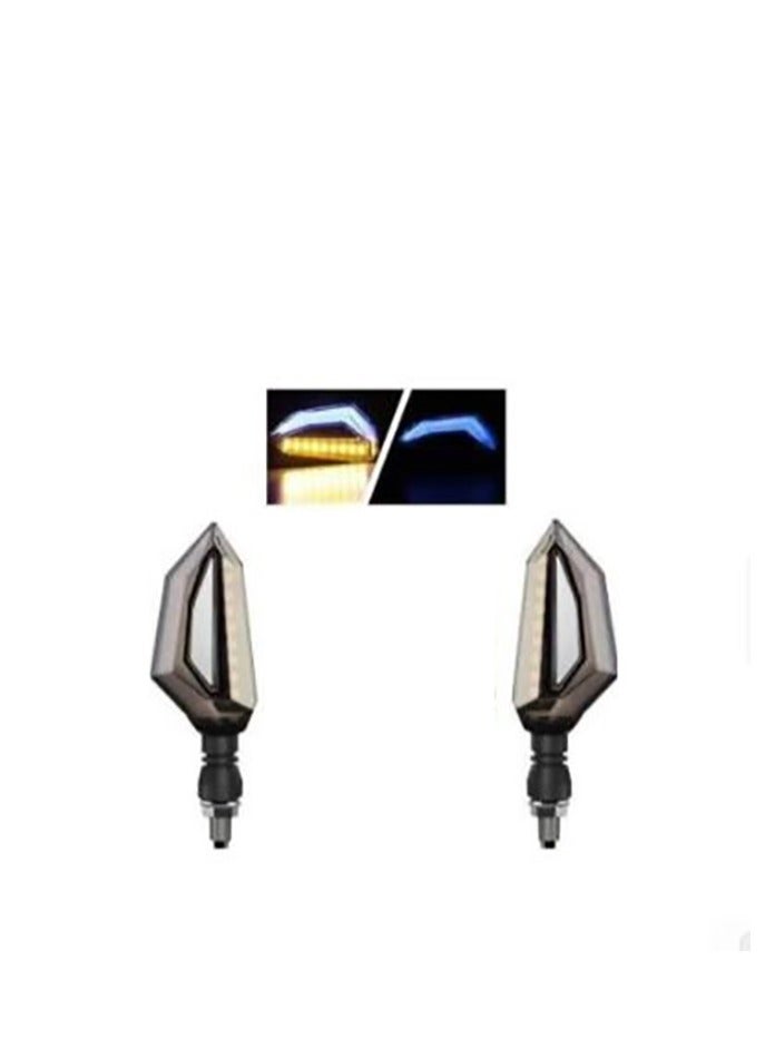 فوانيس أشارة ال اي دي يوني رويال zxd-5 للموتوسيكل2 أشارة - Image 2