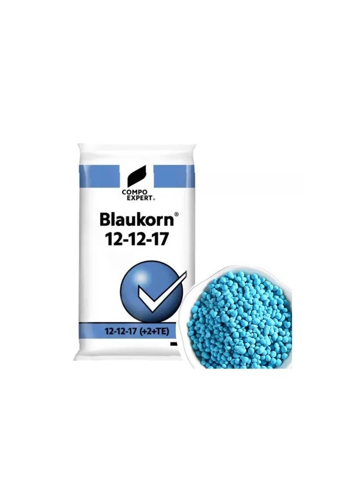 general Blaukorn is a Highly Popular and Effective Granular Fertilizer with an NPK Formula of 12-12-17 + TE, Designed to Provide Balanced Nutrition to a Variety of Plants 25kg Bag of Fertilizer is Ideal for Both Professional and Amateur Gardeners Seeking to Enhance Plant Growth and Productivity. - Image 2