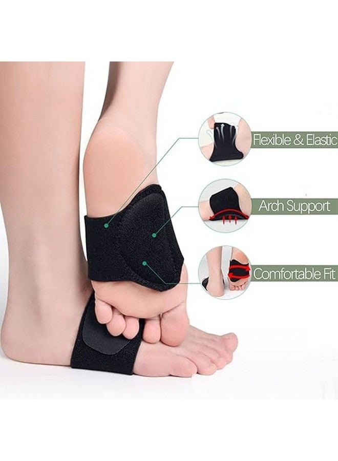 Beauenty 1 Pair Orthotic Arch Support Plantar Fasciitis Relief Arch Support Brace Foot Pain Relief Flat Feet Insoles Gel Arch Support Cushions Flat Feet Support Orthopedic Foot Care Gel Pads  - Image 3