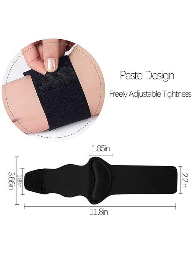 Beauenty 1 Pair Orthotic Arch Support Plantar Fasciitis Relief Arch Support Brace Foot Pain Relief Flat Feet Insoles Gel Arch Support Cushions Flat Feet Support Orthopedic Foot Care Gel Pads  - Image 5
