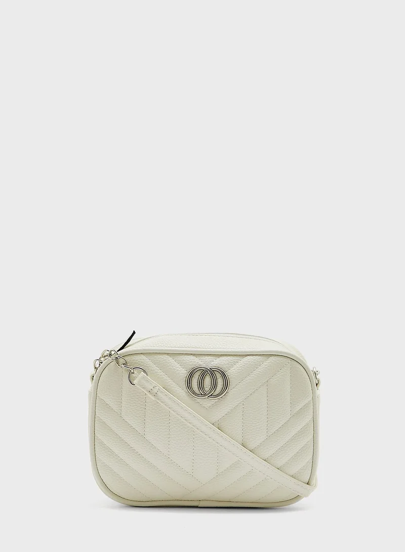 ELLA Zig Zag Quilted Cross Body Bag