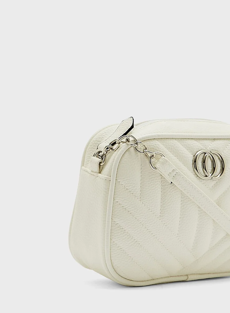 ELLA Zig Zag Quilted Cross Body Bag