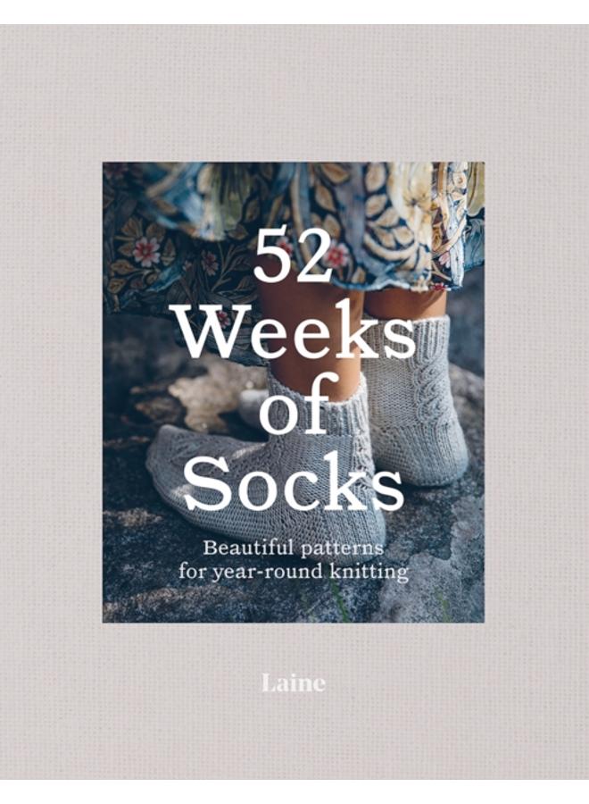 52 Weeks of Socks : Beautiful Patterns for Year-round Knitting 