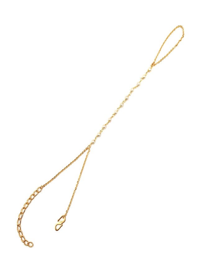JHB Pearl Haathphool Bracelet for Girl's and Women's - Image 1