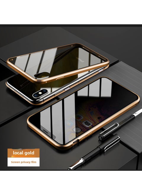Digital Computer/mobile Phone Protective Case/cover-Color:Gold-Applicable Model:For Iphone XS MAX