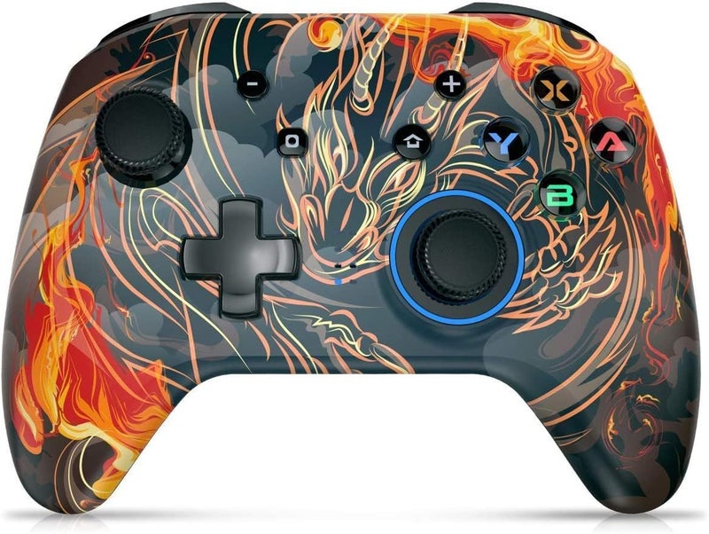 EasySMX Wireless Controller for Nintendo Switch, Dual Vibration Gaming Controller Bluetooth Gamepad for Gaming PC PS3 XBOX 360 Long Distance Available - Image 1