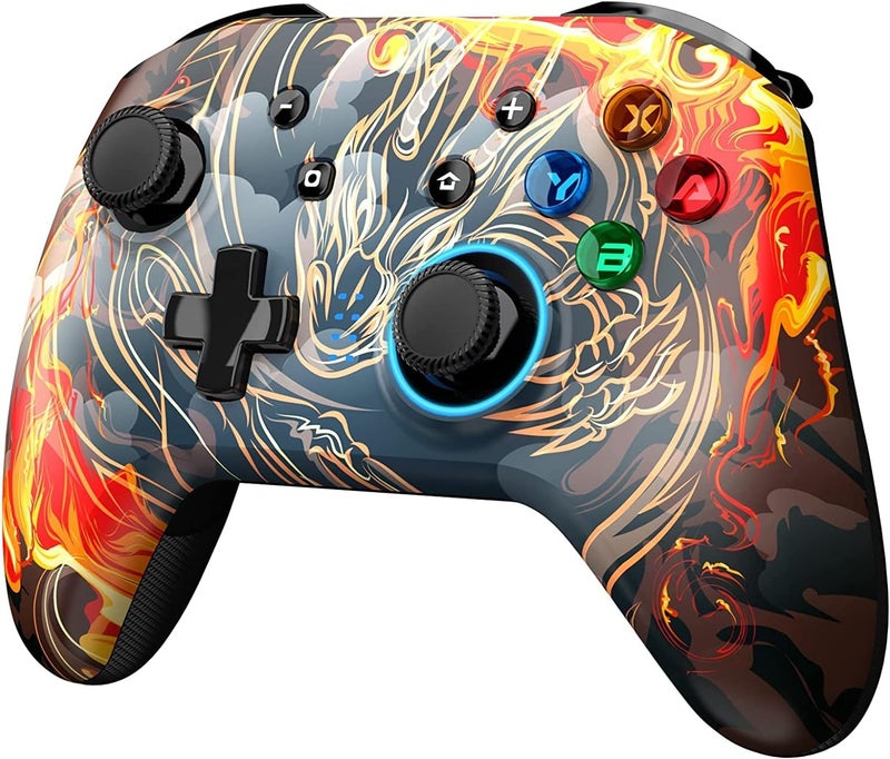 EasySMX Wireless Controller for Nintendo Switch, Dual Vibration Gaming Controller Bluetooth Gamepad for Gaming PC PS3 XBOX 360 Long Distance Available - Image 2