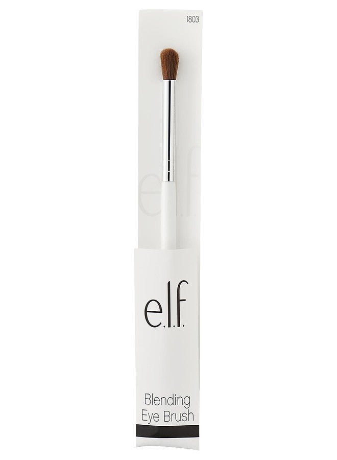 elf e.l.f. Blending Eye Brush, Makeup Brush For Eyeshadow & Eyeliner, Creates A Natural Finish, Made With Synthetic Bristles, Vegan & Cruelty-Free - Image 4