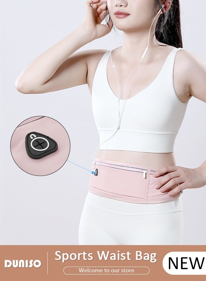 DUNISO Waist Pack for Women, Crossbody Waist Bag Pack Belt Bag for Travel Walking Running Hiking Cycling, Pouch Hip Bum Bag Chest Bag with Adjustable Strap For Gym Fitness Workout Travel Work Commuting  - Image 1