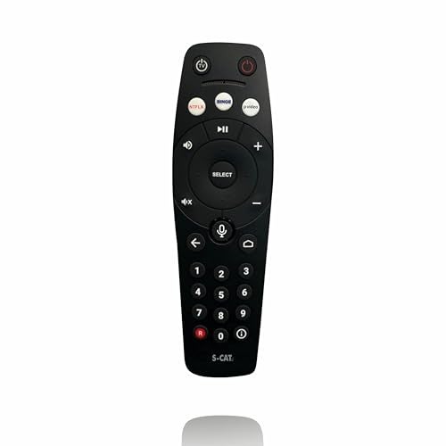 S-CAT Compatible for Tata Sky Binge Plus 4K Remote Control Original Set Top Box with Voice Command with 2 OTT HotKeys - Pairing Must - Contact Customer Care in case of Difficulty in Pairing - Image 1