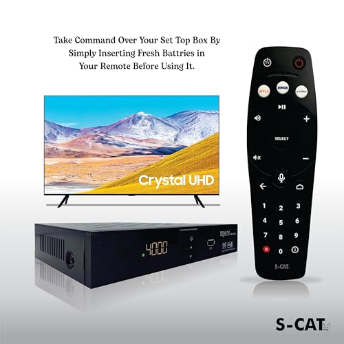 S-CAT Compatible for Tata Sky Binge Plus 4K Remote Control Original Set Top Box with Voice Command with 2 OTT HotKeys - Pairing Must - Contact Customer Care in case of Difficulty in Pairing - Image 5