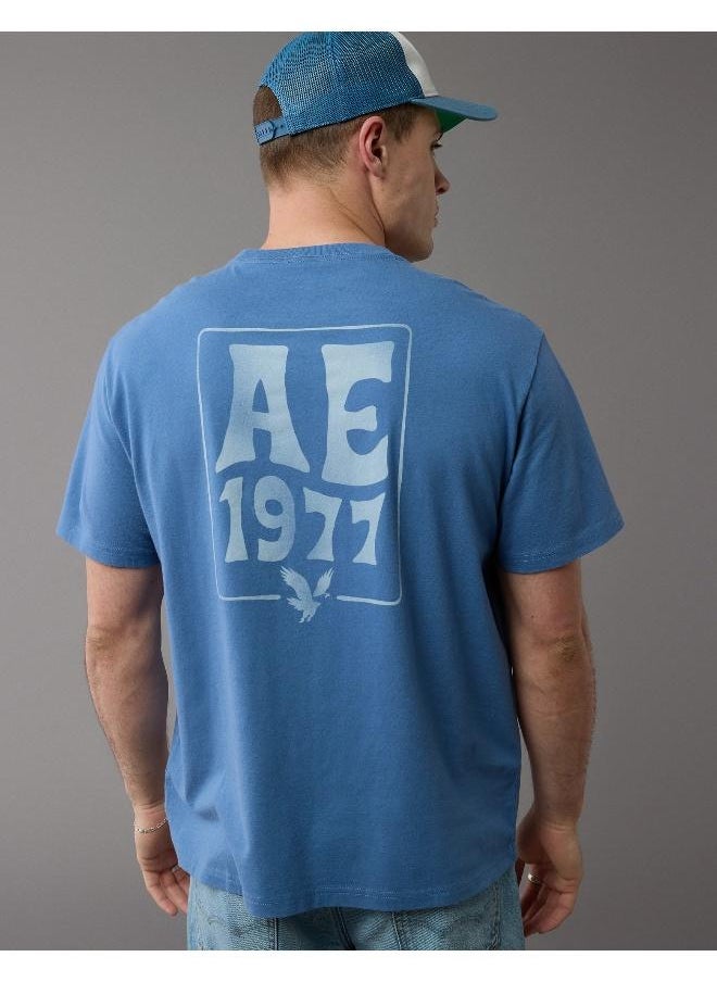 American Eagle - Graphic Logo Crew Neck T-Shirt - Image 1