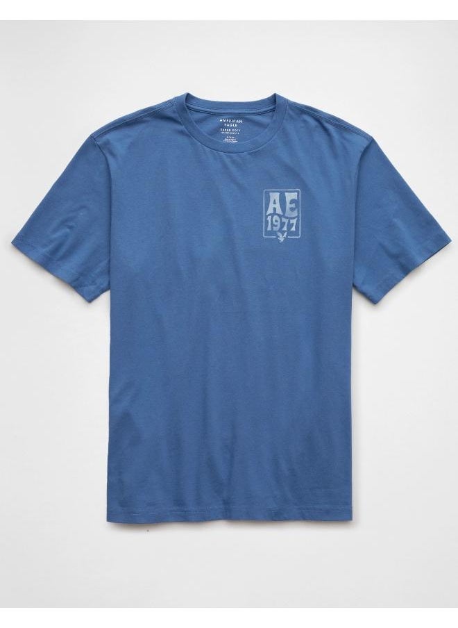 American Eagle - Graphic Logo Crew Neck T-Shirt - Image 1
