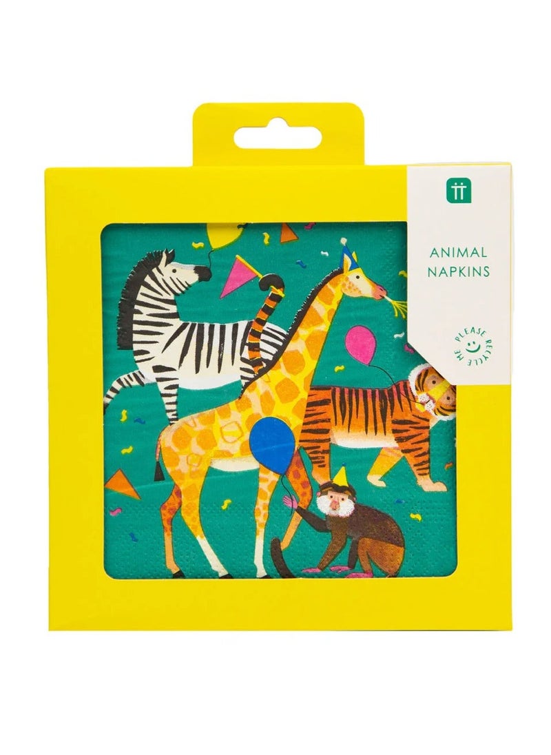 Talking Tables Party Animal Napkins  - Image 2