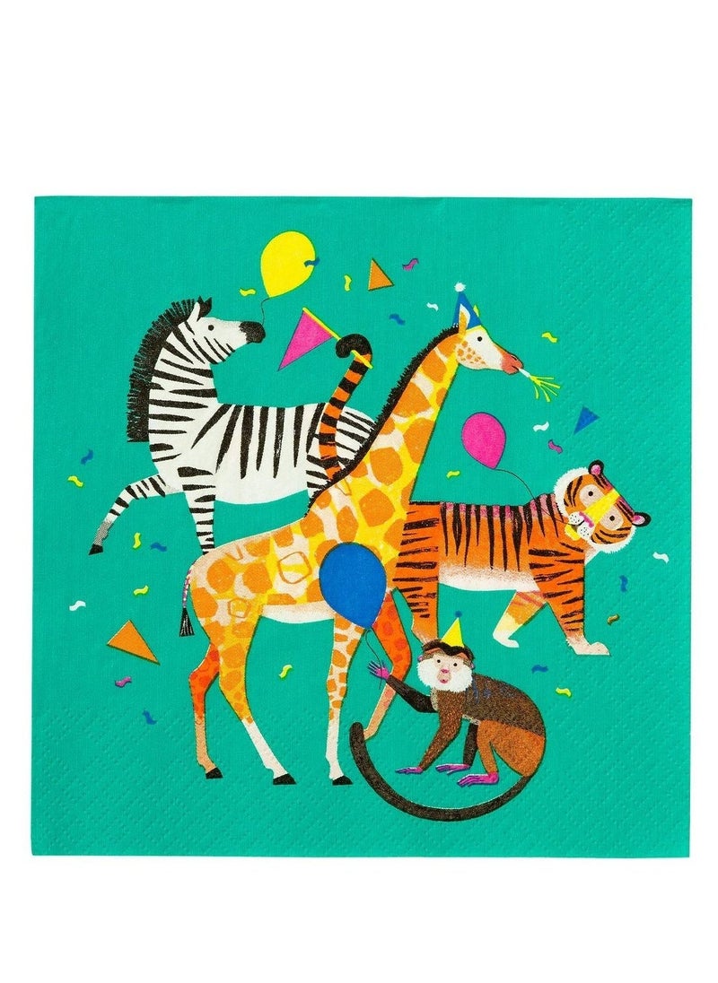 Talking Tables Party Animal Napkins  - Image 3
