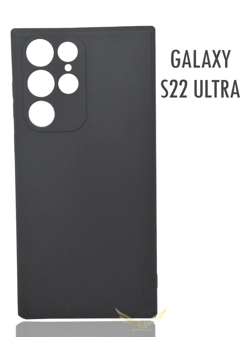BORTONY Galaxy S22 Ultra Case,Liquid Silicone Protective Case Cover With Camera Protection For Samsung Galaxy S22 Ultra - Image 1