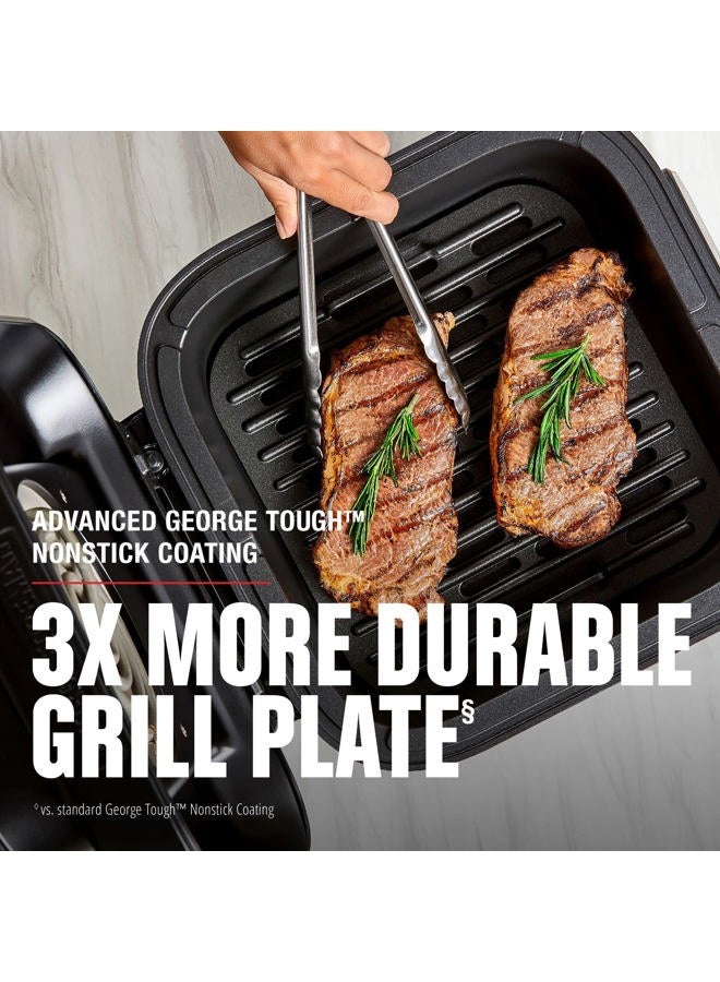 George Foreman Beyond Grill™ 7-in-1 Electric Indoor Grill with Air Fry, Black - Image 5