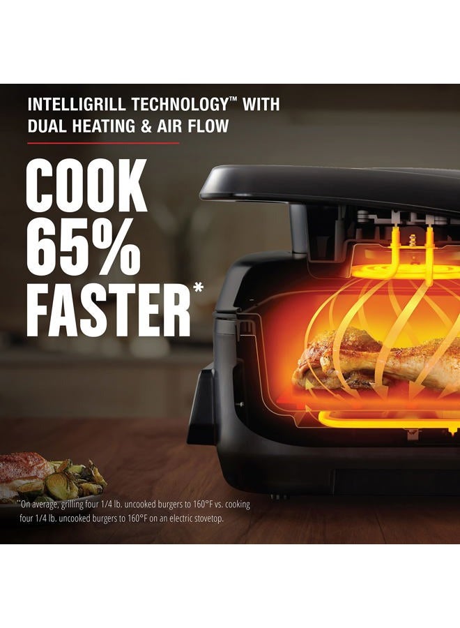 George Foreman Beyond Grill™ 7-in-1 Electric Indoor Grill with Air Fry, Black - Image 2
