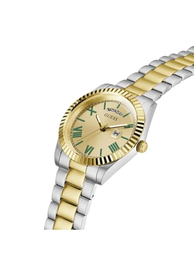 GUESS CONNOISSEUR Recycled Steel 42 mm Analog Watch