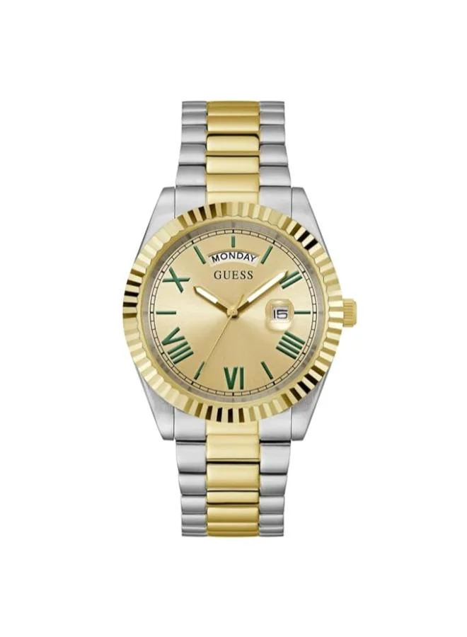 GUESS CONNOISSEUR Recycled Steel 42 mm Analog Watch