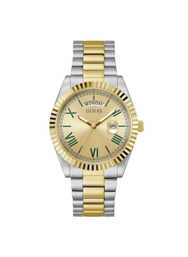 GUESS CONNOISSEUR Recycled Steel 42 mm Analog Watch