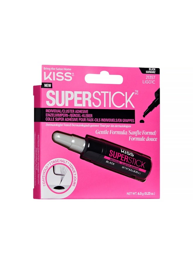 كيس لاصق رموش كيس سوبر ستيك فردي/متجمع - أسود LIG01C - Image 2