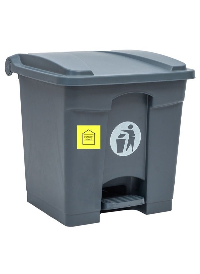 Concept home - Garbage Bin 20L | 30L | 50L | 70L | 100L Grey - Image 1
