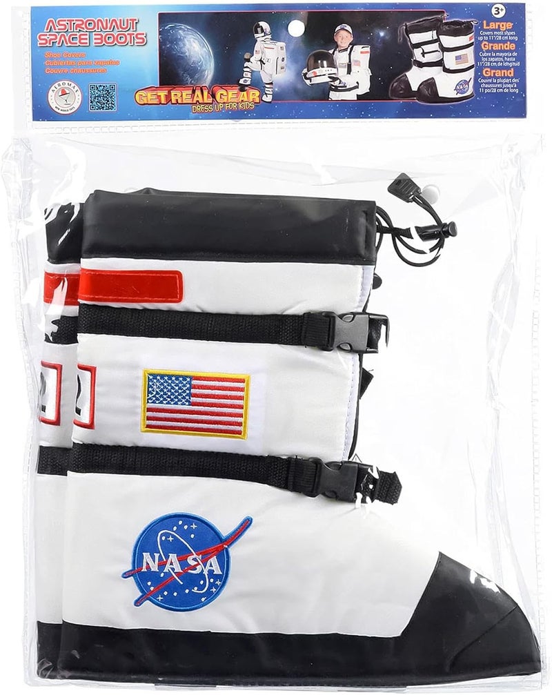 Aeromax Astronaut Boots with NASA Patches - Image 2