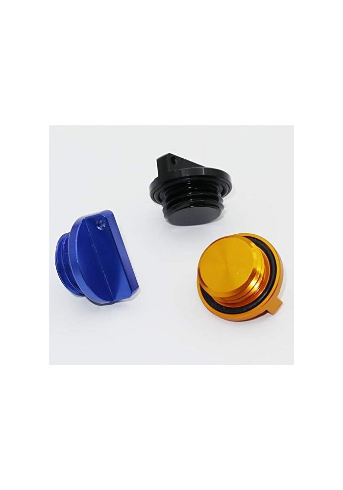 ESUBOSHI Engine Oil Filler Cap Plug for Yamaha Motorcycles (Blue) - Image 3