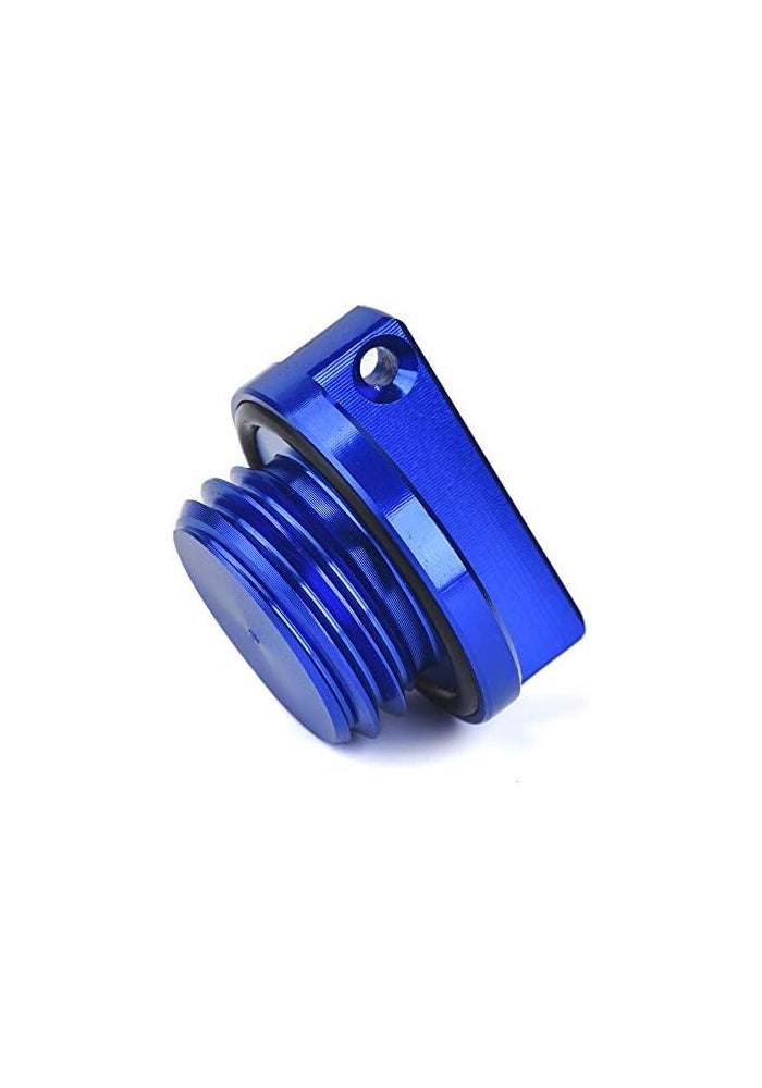 ESUBOSHI Engine Oil Filler Cap Plug for Yamaha Motorcycles (Blue) - Image 1