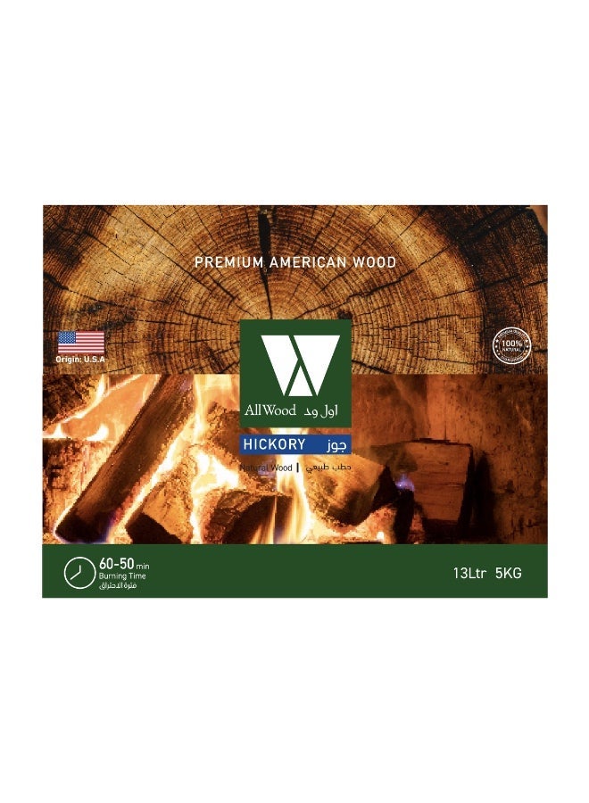 حطب شجرة الجوز 5 كجم - طول 20 سم - Image 5