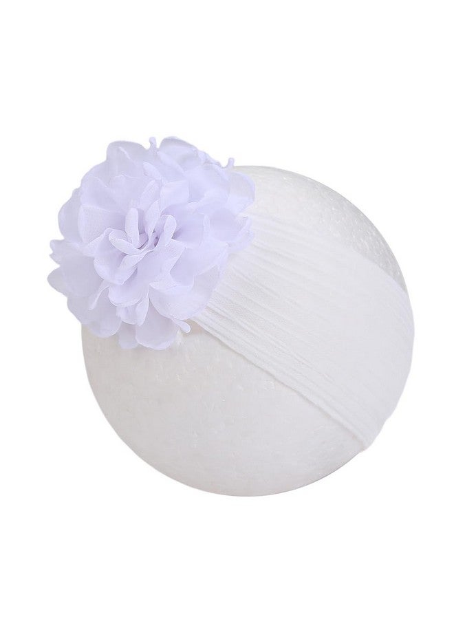 KIDOCHEESE Flower Baby Girls Headbands Elastic Nylon Headbands Super Stretchy Hairbands Hair Accessories for Newborn Infant Toddler Kids - Image 3