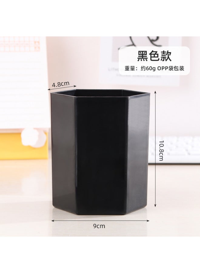 HELPS Multi-functional Large-capacity Pen Holder Creative Student Desktop Stationery Pen Barrel Office Simple Cosmetic Brush Storage Barrel - Image 1
