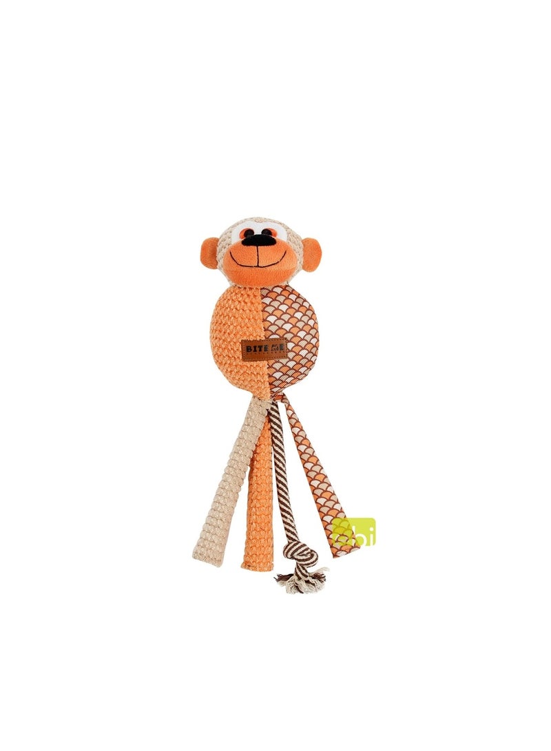 Ebi Funky Monkey Orange Toy For Dogs - Image 2