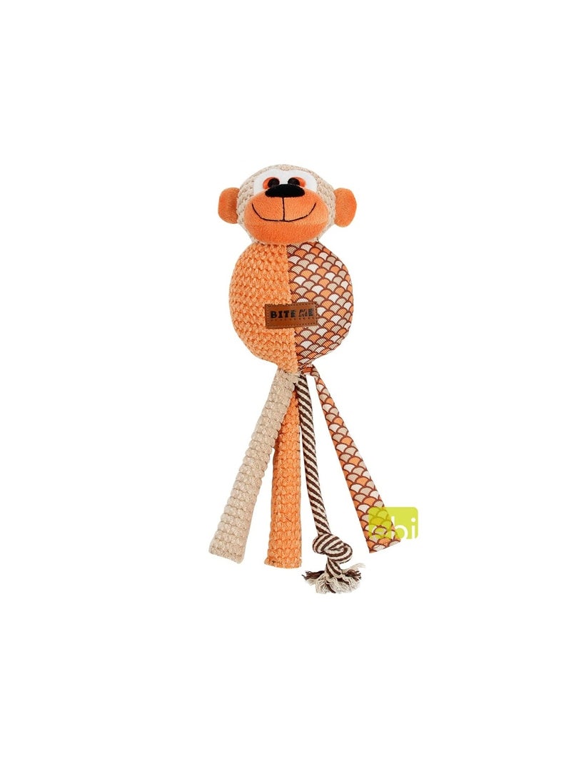 Ebi Funky Monkey Orange Toy For Dogs - Image 3