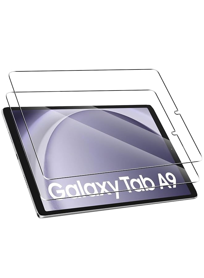 Pack Screen Protector Compatible With Samsung Galaxy Tab A9 8.7Inch 2023 Hd Clear 9H Tempered Glass Premium Shatterproof Scratch Resistant Screen Protector For Samsung Galaxy Tab A9 - Image 1