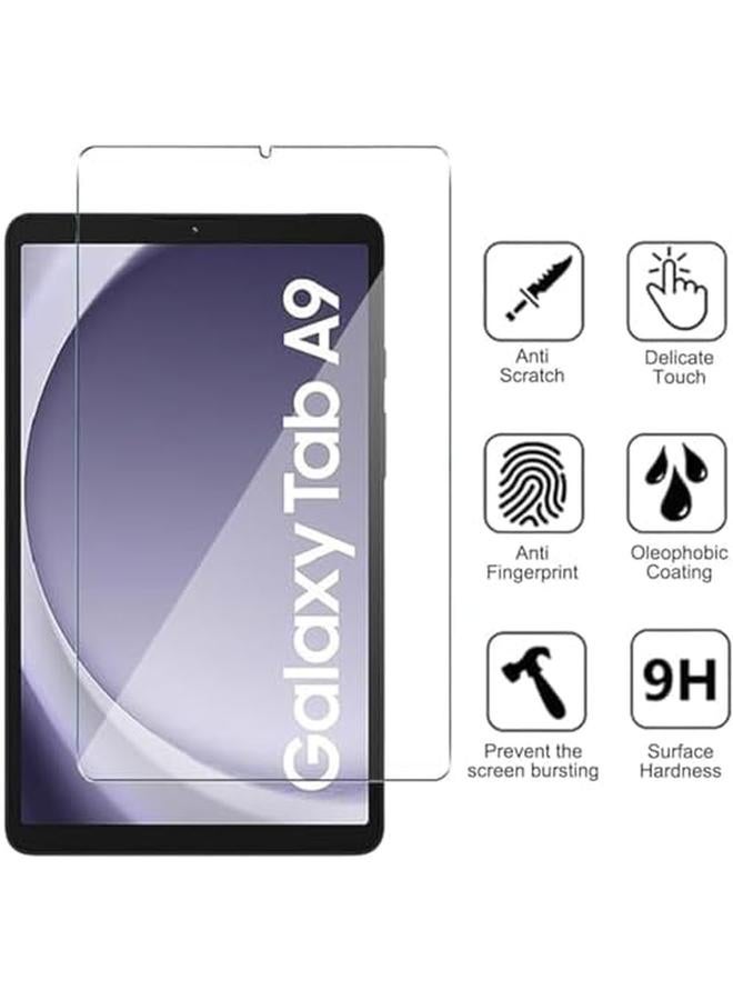 Pack Screen Protector Compatible With Samsung Galaxy Tab A9 8.7Inch 2023 Hd Clear 9H Tempered Glass Premium Shatterproof Scratch Resistant Screen Protector For Samsung Galaxy Tab A9 - Image 2