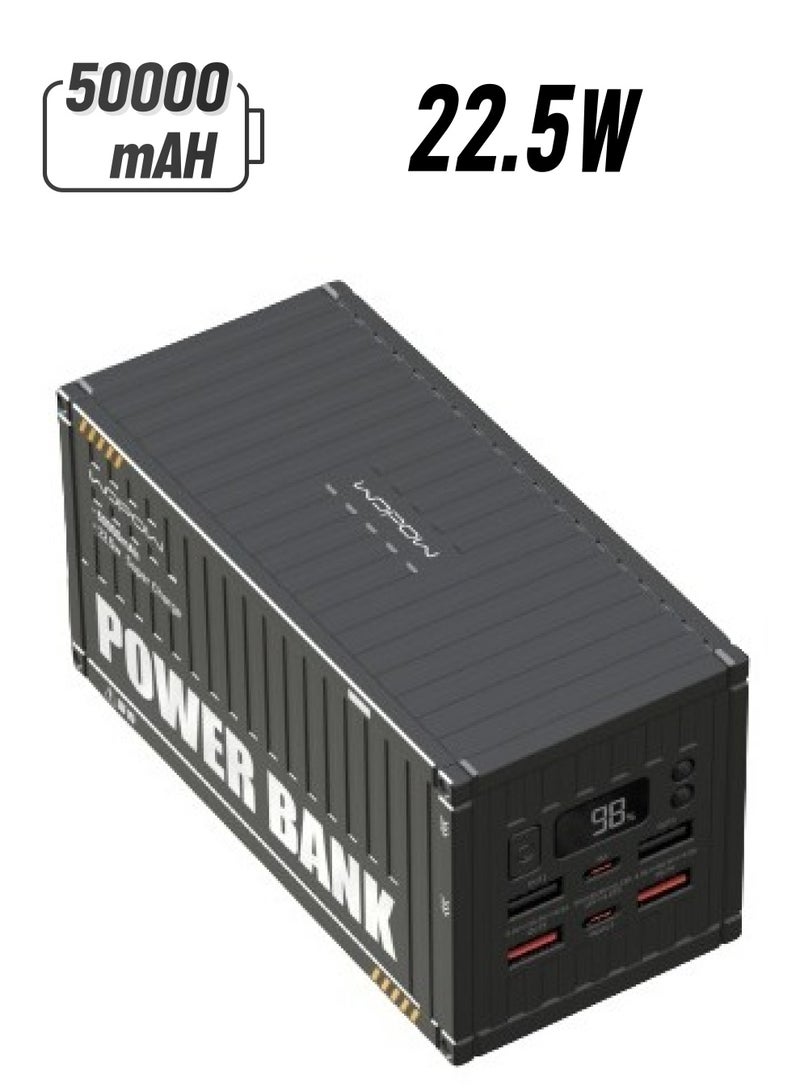 وبو WOPOW PD35 22.5W حاوية شحن سريع باور بانك صغير محمول 50000 مللي أمبير - Image 1