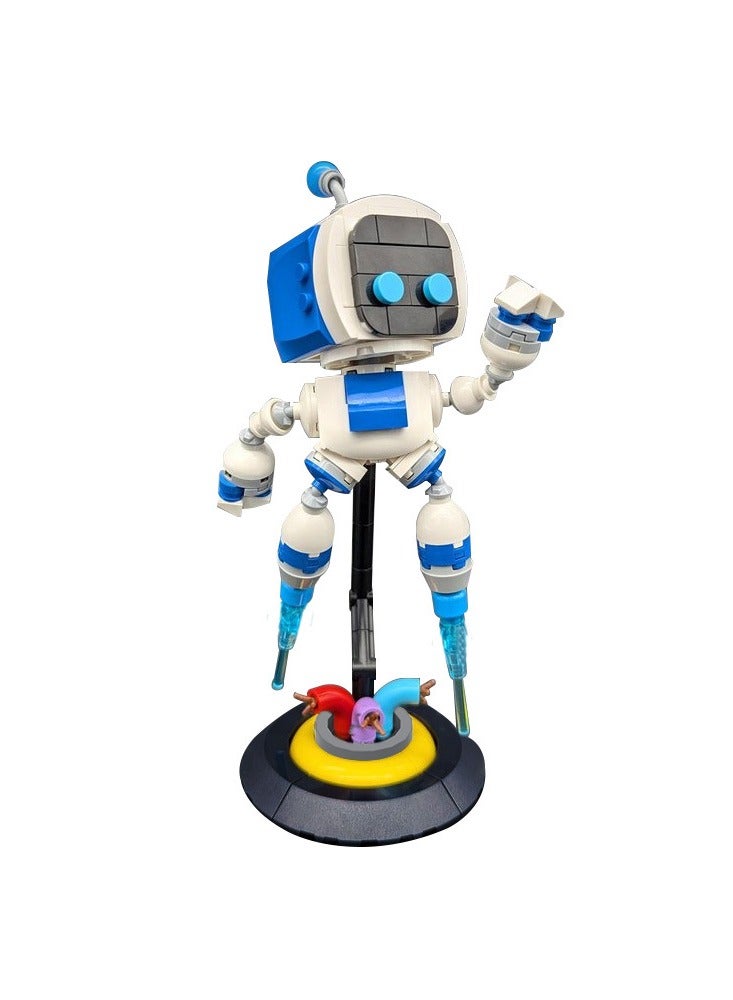 general MOC-196011 Astro Robot Astro Bot Small particle children's puzzle assembly building block model - Image 1