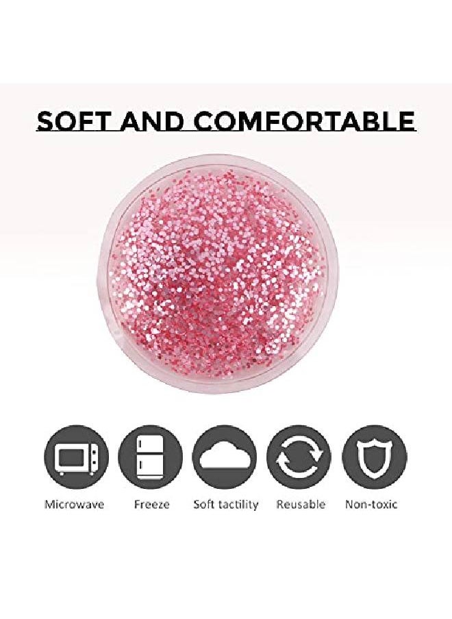 Zureni Cooling Gel Eye Pad Mask for Dark Circles Wrinkles Fine Lines Reusable Undereye Ice Pack Bag for Swelling Puffiness Tired Eyes & Moisturizing Ideal for Women & Men (2 Pcs)  - Image 3