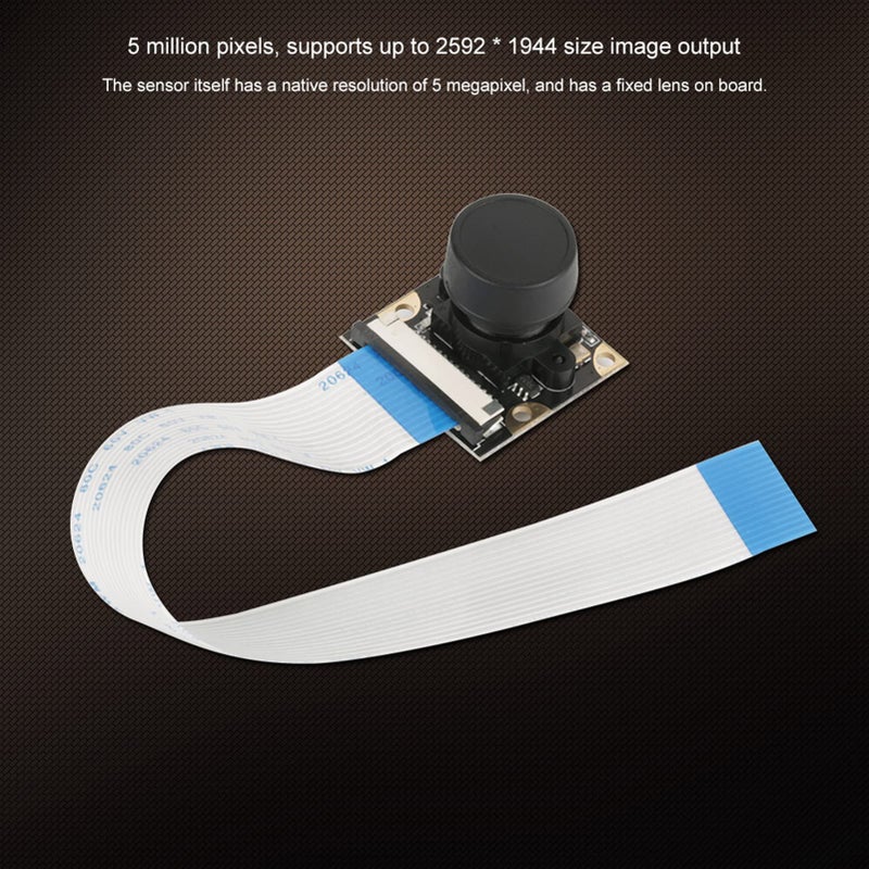OV5647 Camera Module 5MP 130 Degree Wide Angle Night Vision with 15cm Ribbon Cable - Image 4