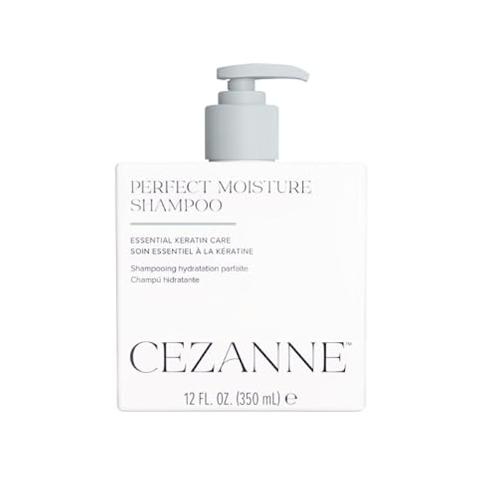 cezanne شامبو سيزان المثالي للترطيب - منظف يومي خالي من الكبريتات، كيراتين وكينوا - لتر (آمن للألوان) - Image 1
