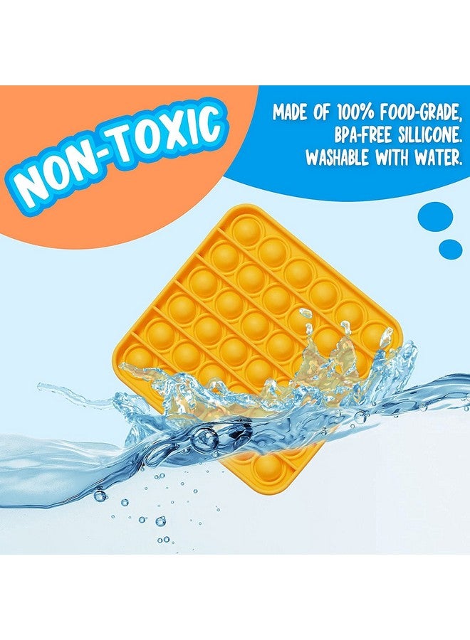 FunBlast Pop it Set (Pack of 2 Popit Game), Kids Toys Fidget Toys, Pop it Toy, Push Pop Bubble Fidget Sensory Toy, Stress Relief Fidget Toy Sensory Toys Novelty Gifts for Girls Boys Kids (2) - Image 3