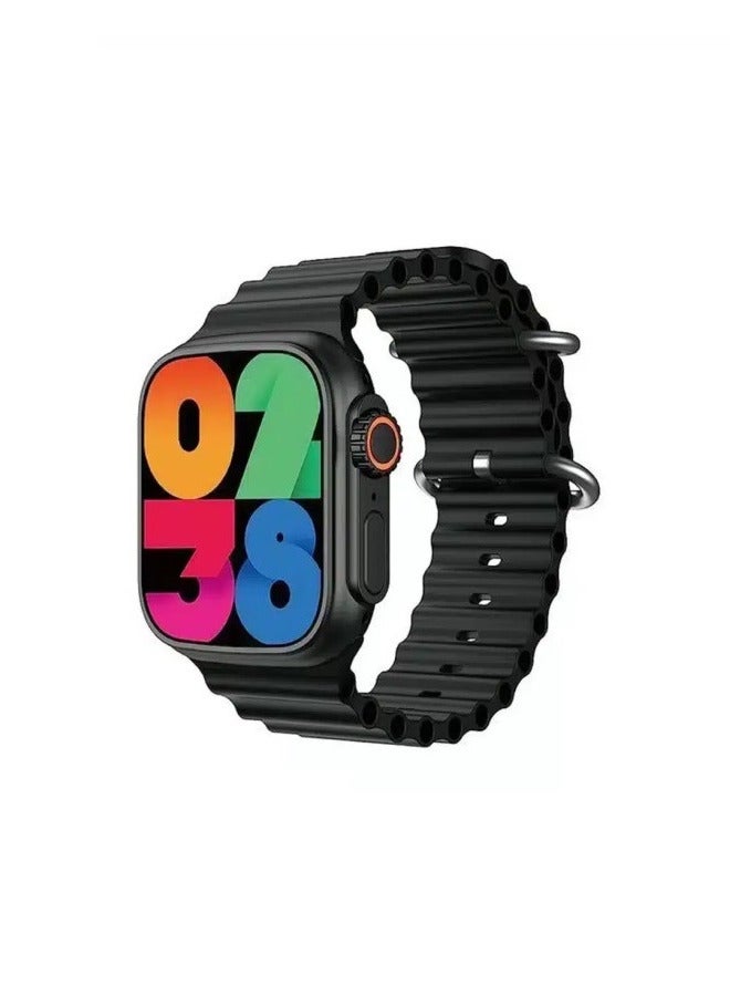 W&O X9 ULTRA 2 Series 9 Wearfit Pro SmartWatch SUPER AMOLED Screen Unlock AI Chat GPT GPS NFC Bluetooth V5 Call Wireless Charger - Image 1