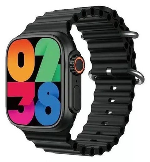 ساعه ذكيه X9 ULTRA 2 الاصدار التاسع شاشه سوبر اموليد - بلوتوث - NFC - جوجل ماب - شات GPT - شاحن لاسلكى