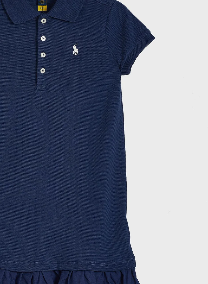 POLO RALPH LAUREN Kids Essential Polo Dress