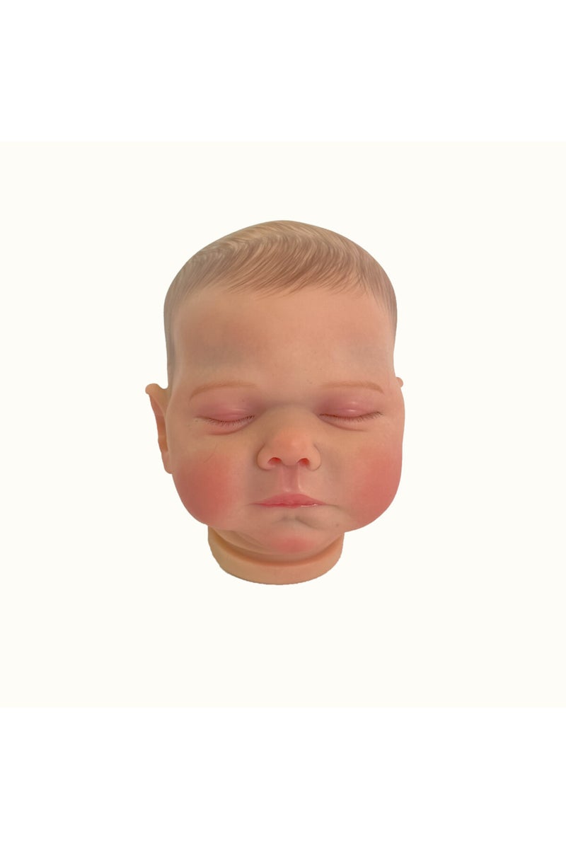 إيروريكس دمية مارلي ريبورن مقاس 19 بوصة مطلية مسبقًا، دمية طفل واقعية للغاية. - Image 4